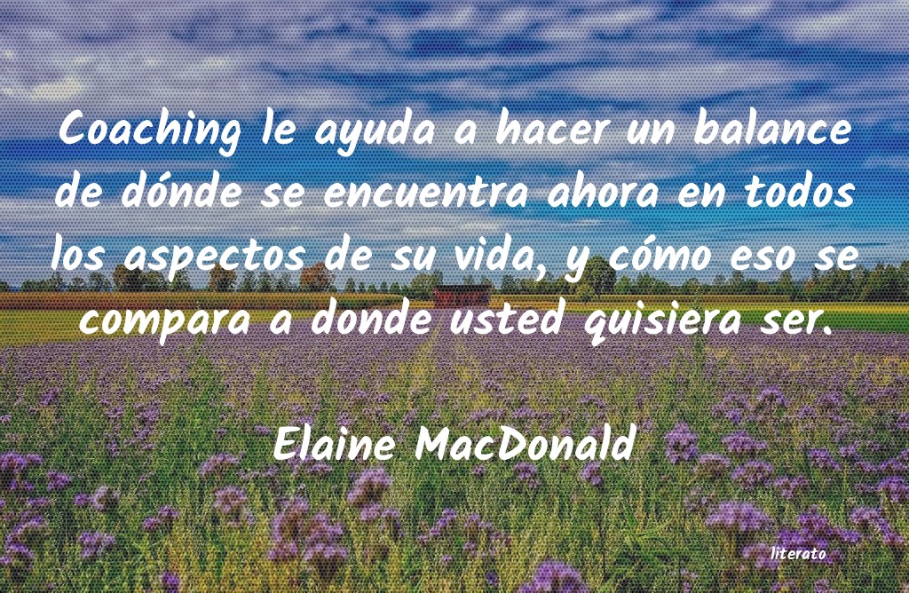 Frases de Elaine MacDonald