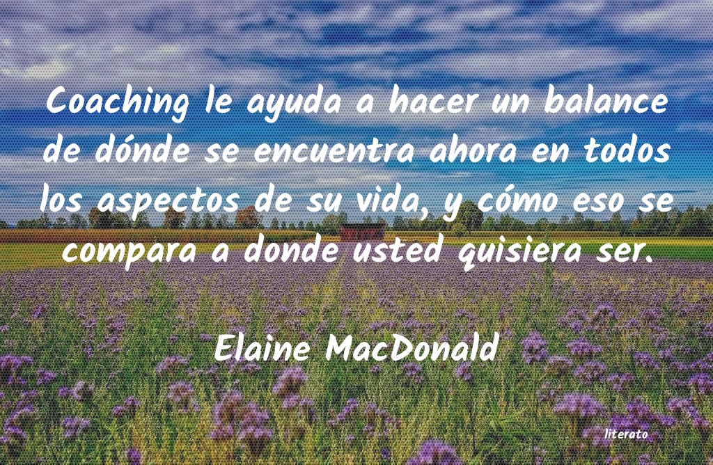 frases de Elaine MacDonald