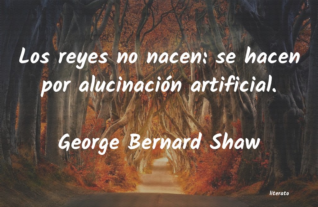 george bernard shaw sola una tragedia