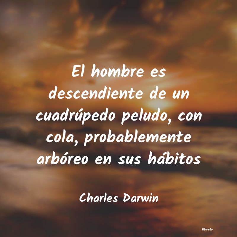 Frases de Charles Darwin