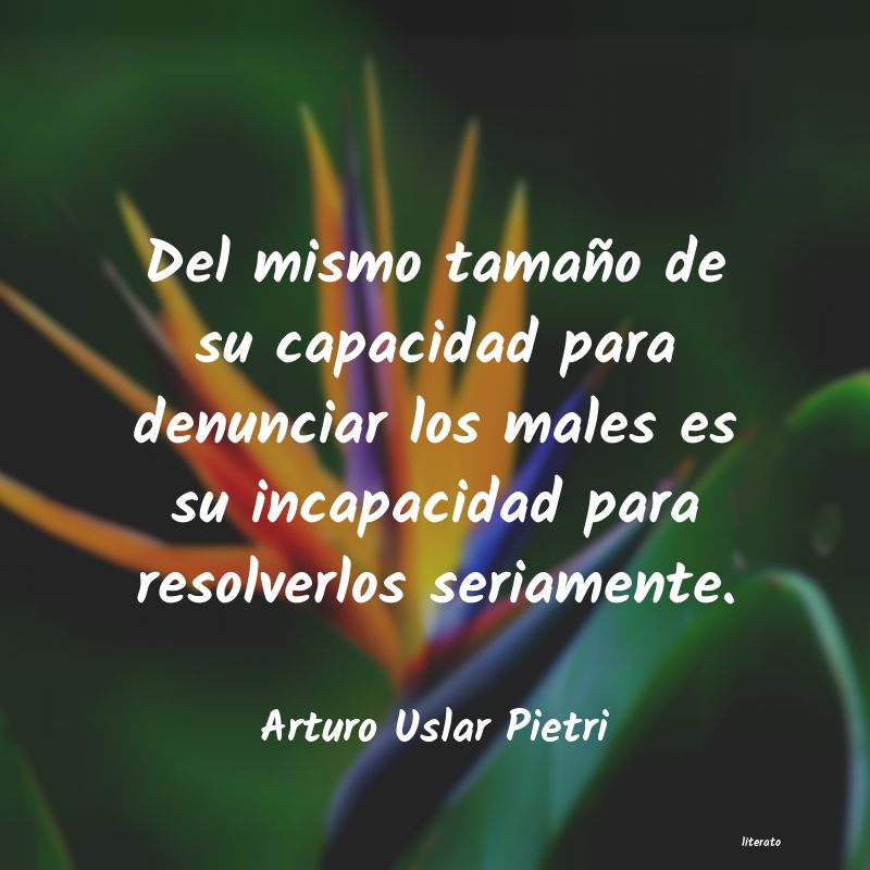 Frases de Arturo Uslar Pietri