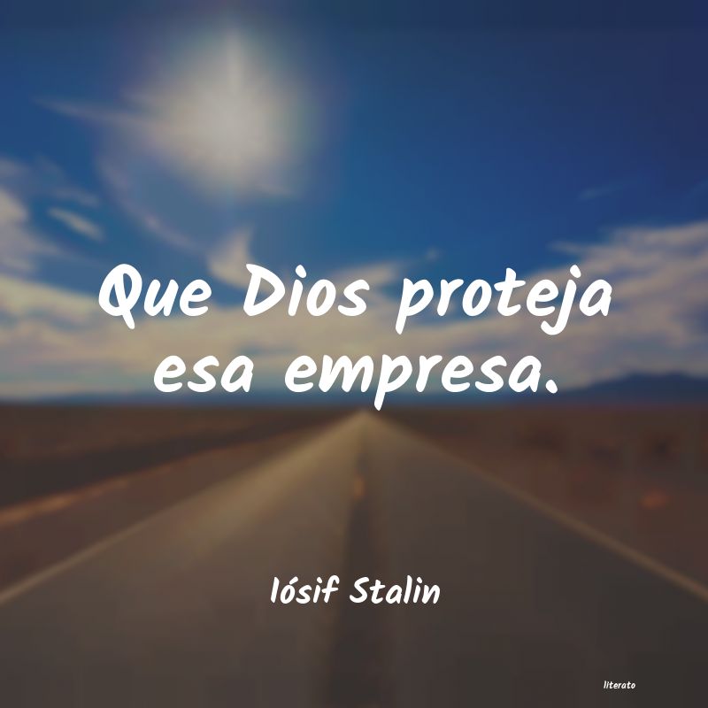 Frases de Iósif Stalin