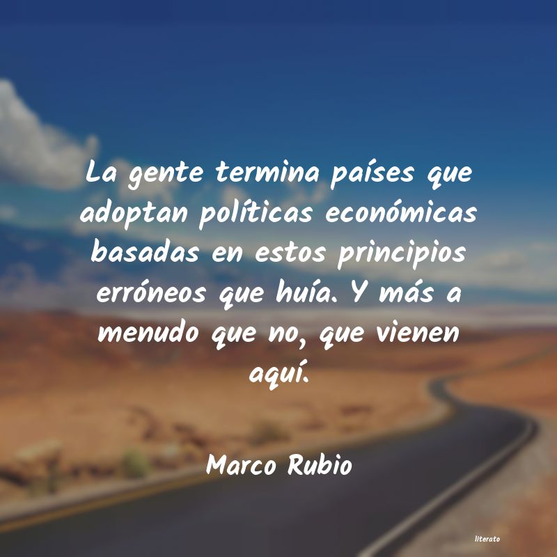 frases de Marco Rubio