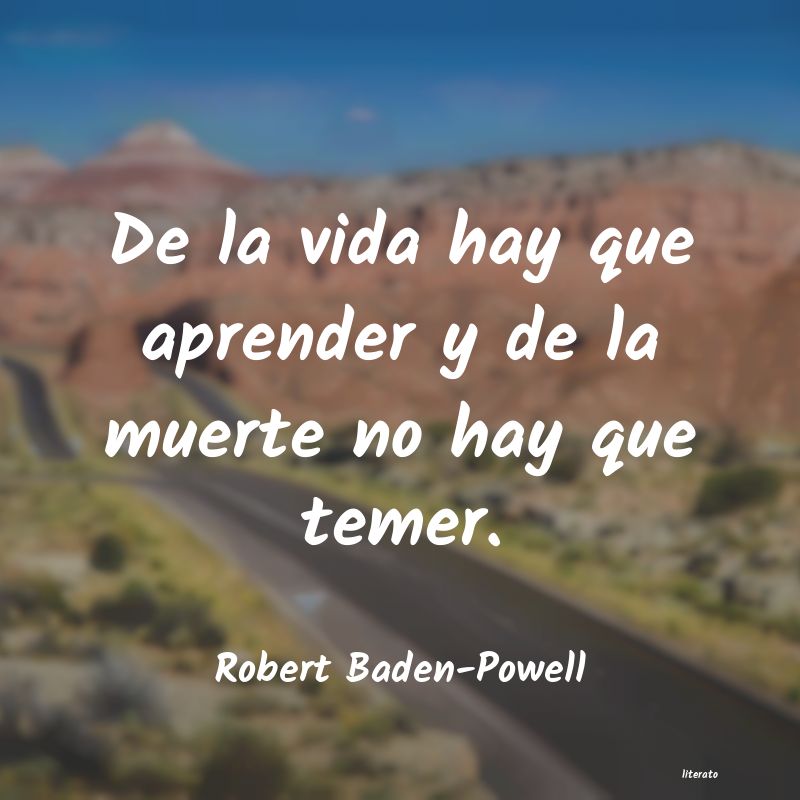 frases de Robert Baden-Powell