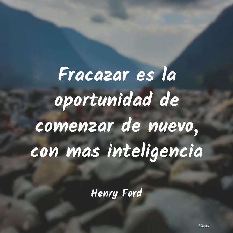 frases de Henry Ford