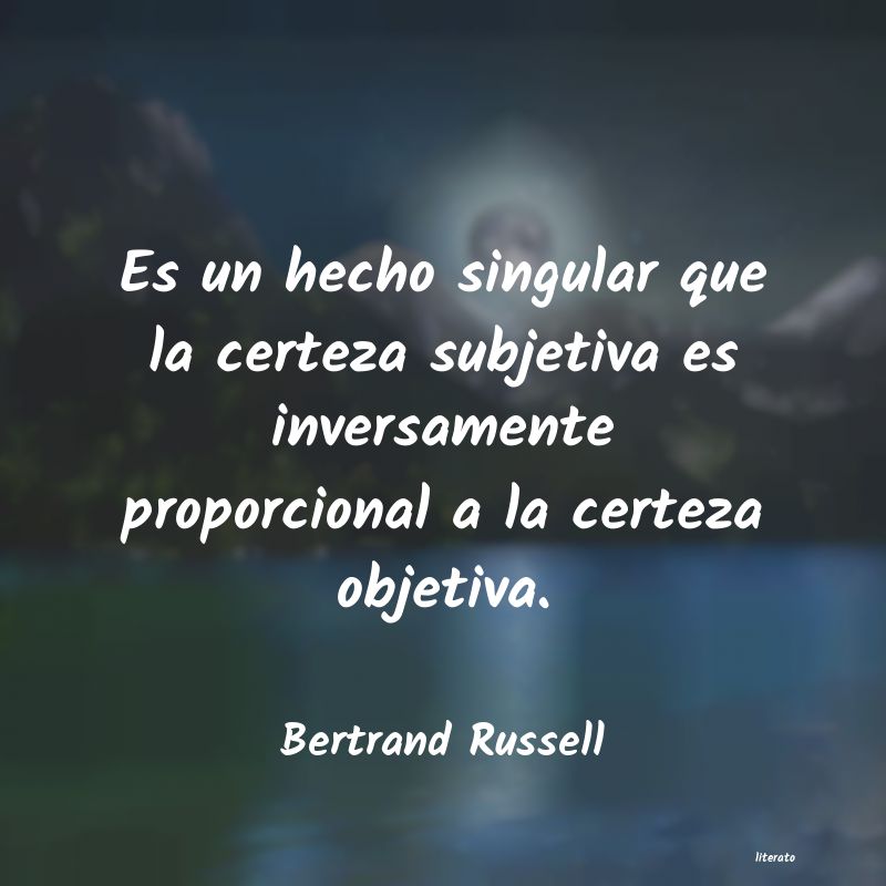 Frases de Bertrand Russell