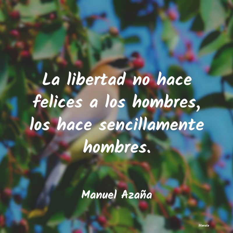 Frases de Manuel Azaña