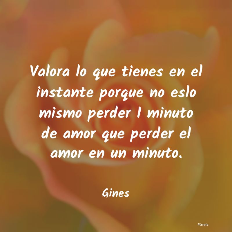 Frases de Gines