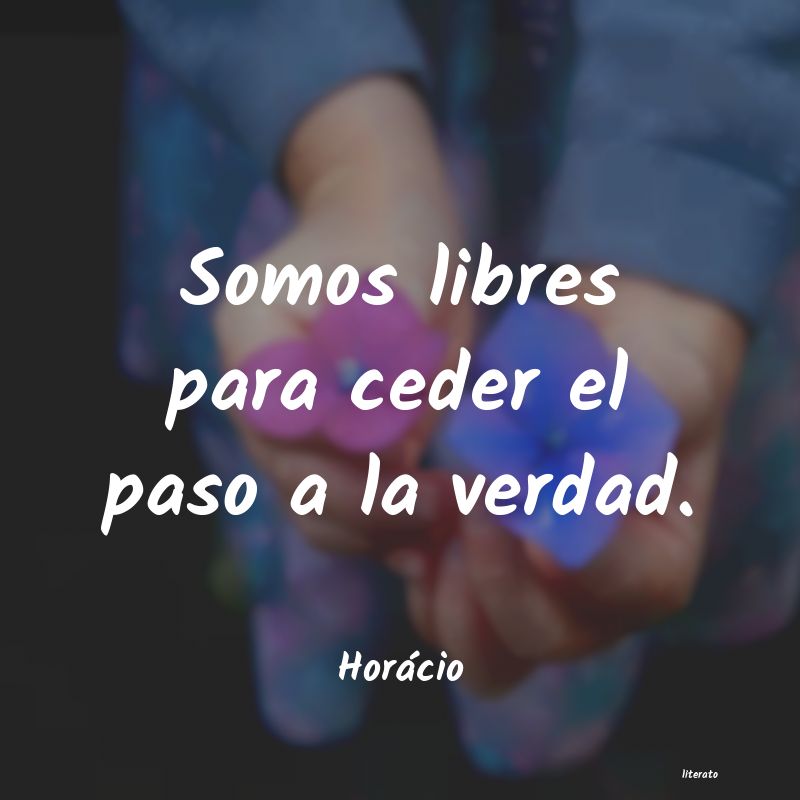 frases de Horácio