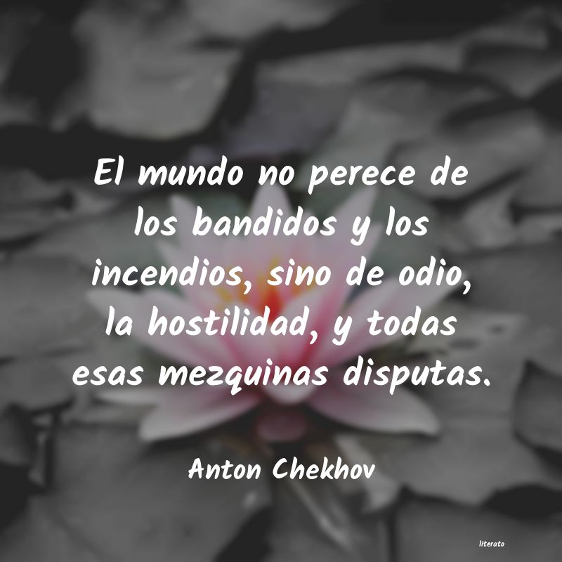 Frases de Anton Chekhov