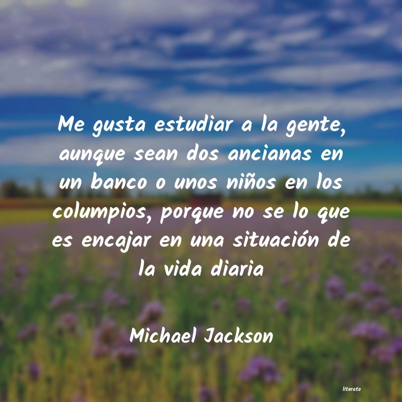 Frases de Michael Jackson