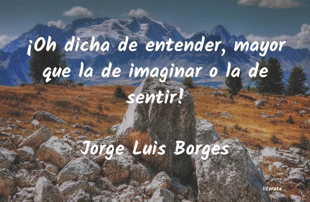 frases de Jorge Luis Borges