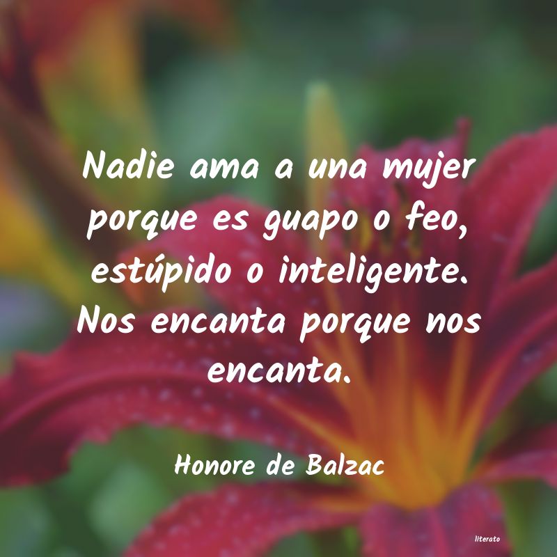 frases de Honore de Balzac