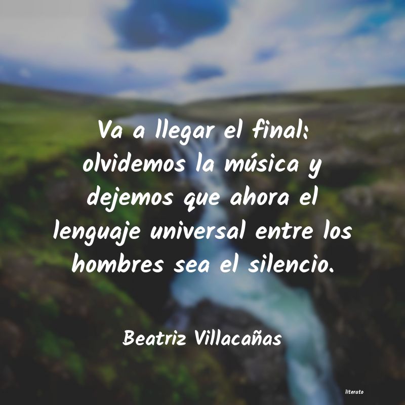 frases de Beatriz Villacañas