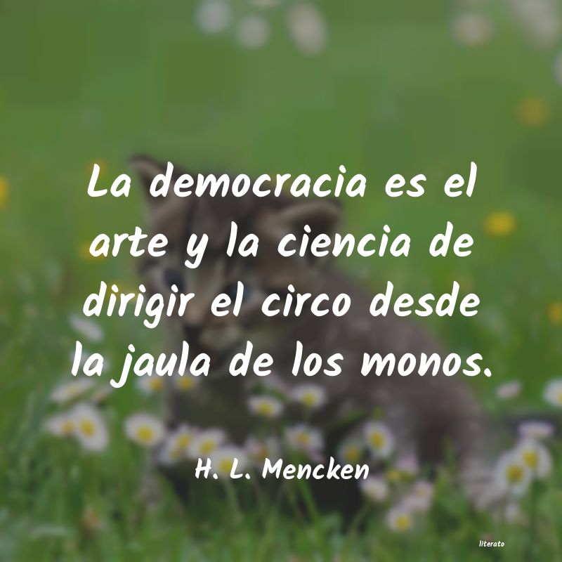 frases de H. L. Mencken