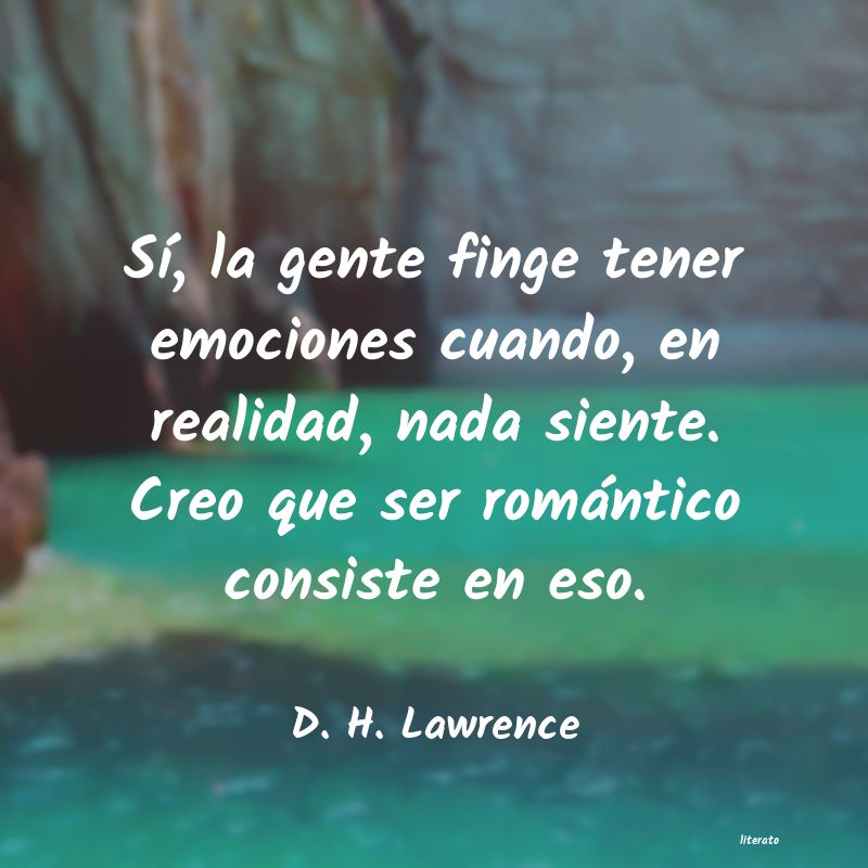 frases de D. H. Lawrence