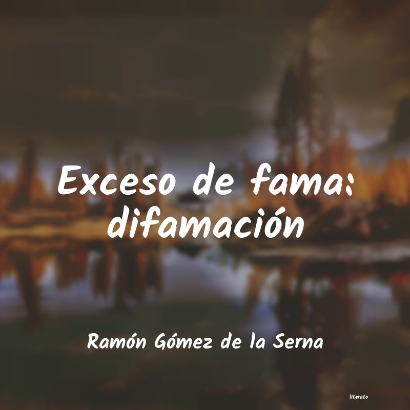 frases de Ramón Gómez de la Serna