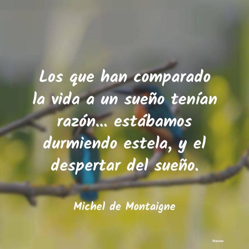 frases de Michel de Montaigne