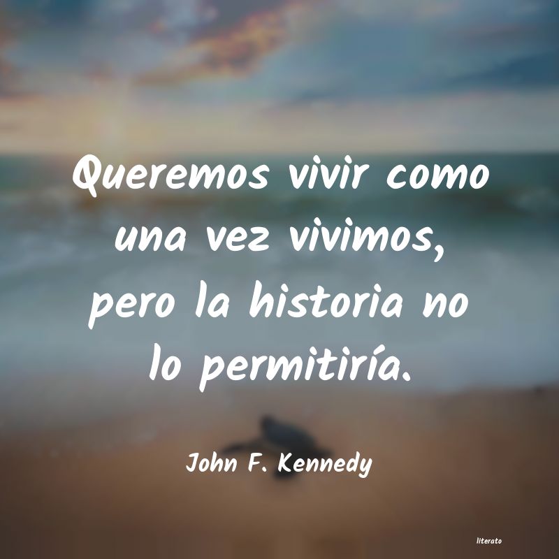 frases de John F. Kennedy