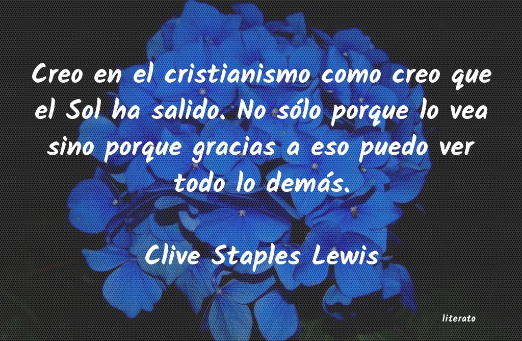 frases de Clive Staples Lewis
