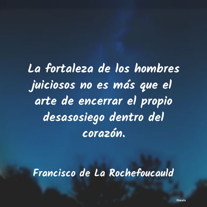 frases de Francisco de La Rochefoucauld