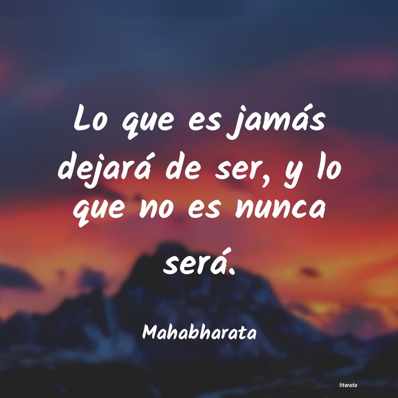 Frases de Mahabharata