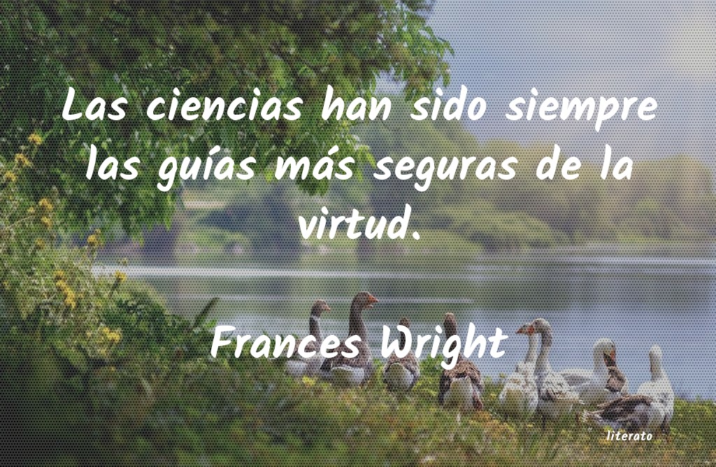 Frases de Frances Wright