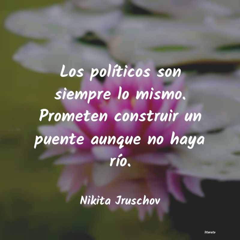 Frases de Nikita Jruschov