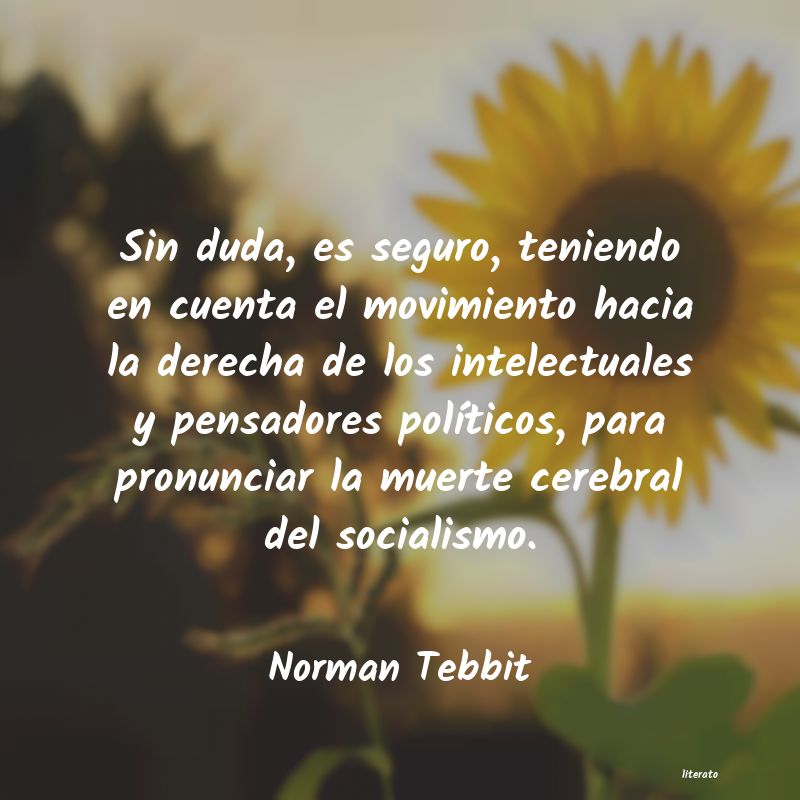 Frases de Norman Tebbit