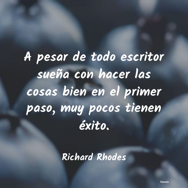 frases de Richard Rhodes