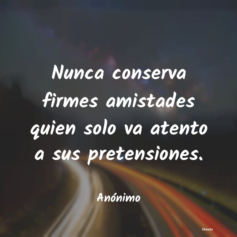 Frases de malas amistades - Literato