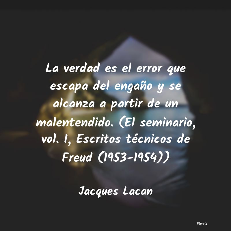 Frases de Jacques Lacan