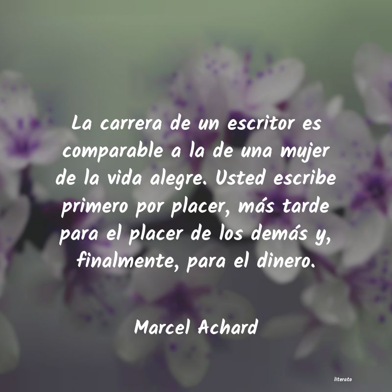 frases de Marcel Achard