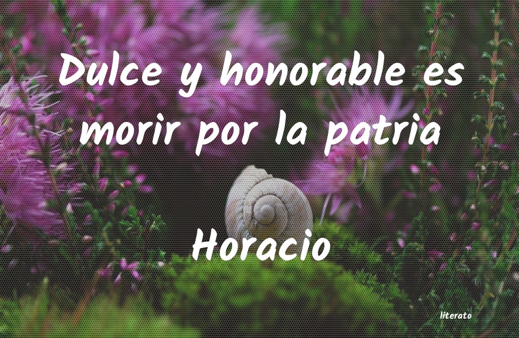 Frases de Horacio