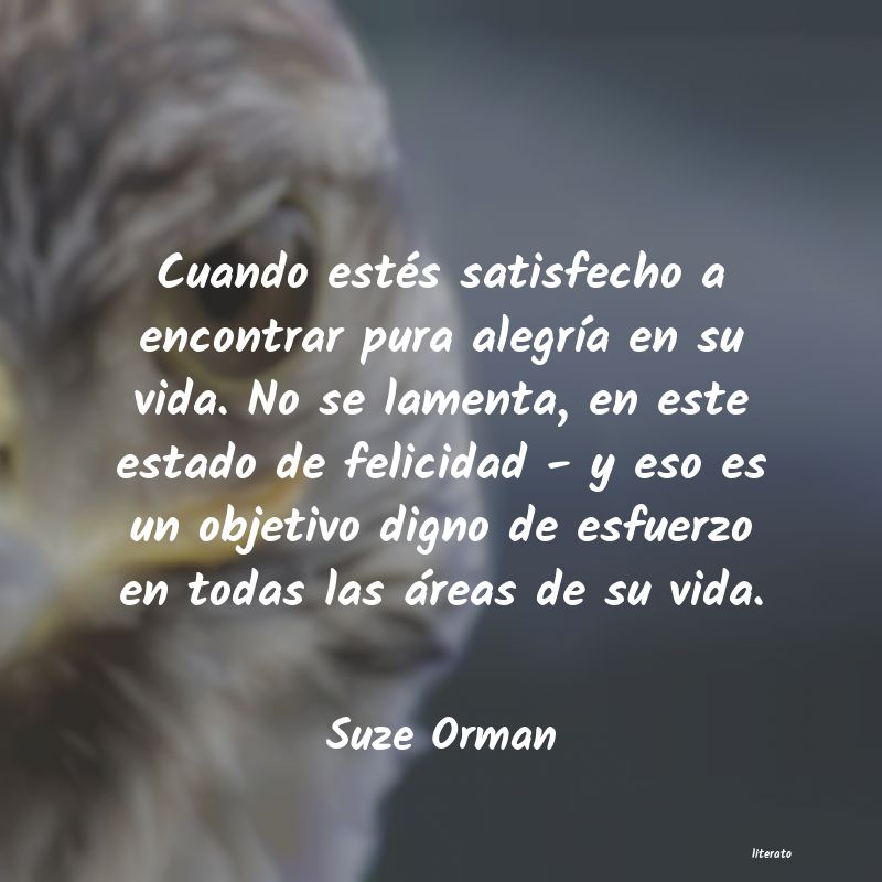 frases de Suze Orman