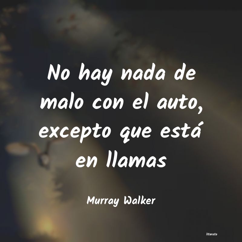 Frases de Murray Walker