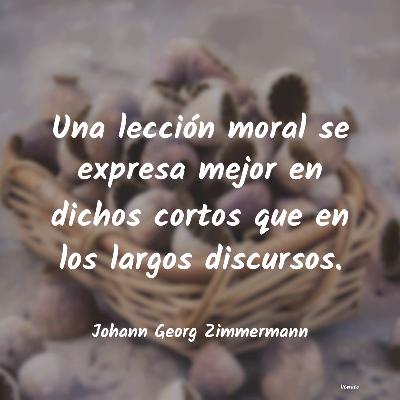 frases de Johann Georg Zimmermann