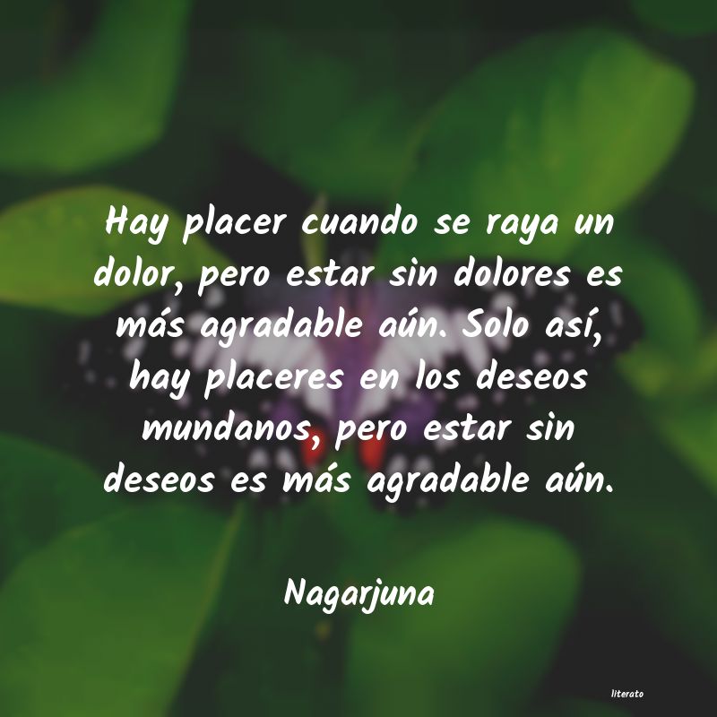 Frases de Nagarjuna