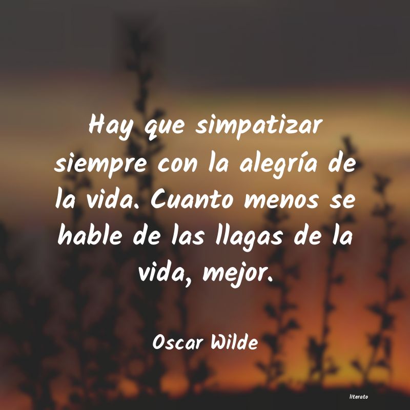 Frases de Oscar Wilde