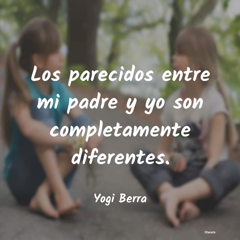 Frases de Yogi Berra