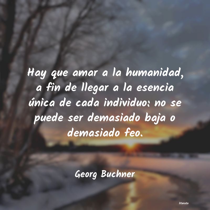 frases de Georg Buchner