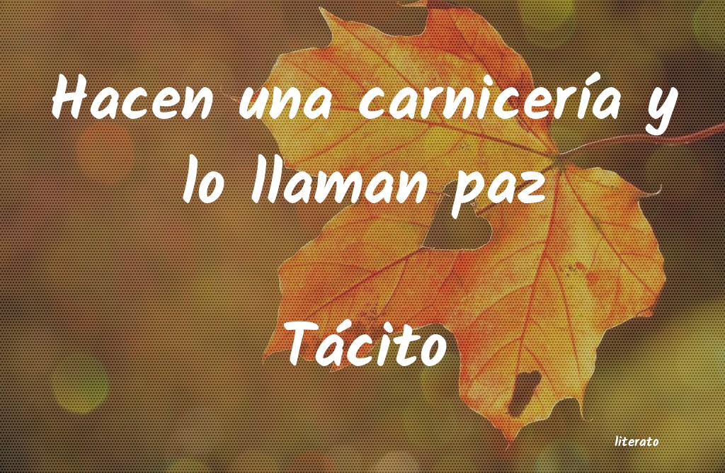 frases de Tácito