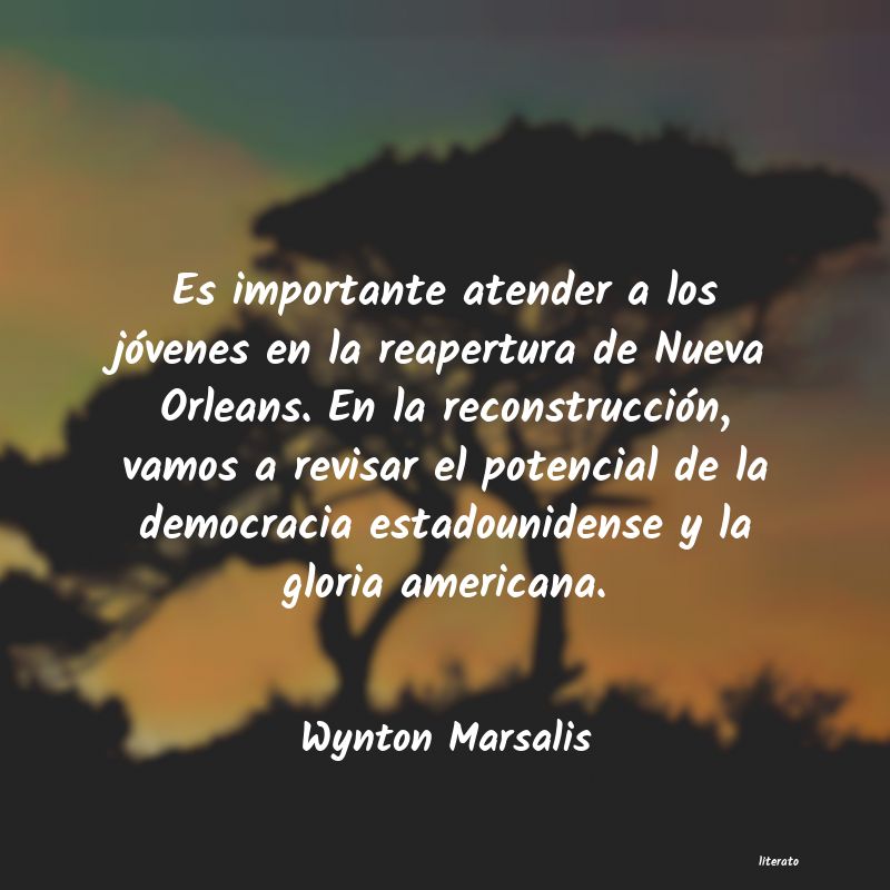 frases de Wynton Marsalis