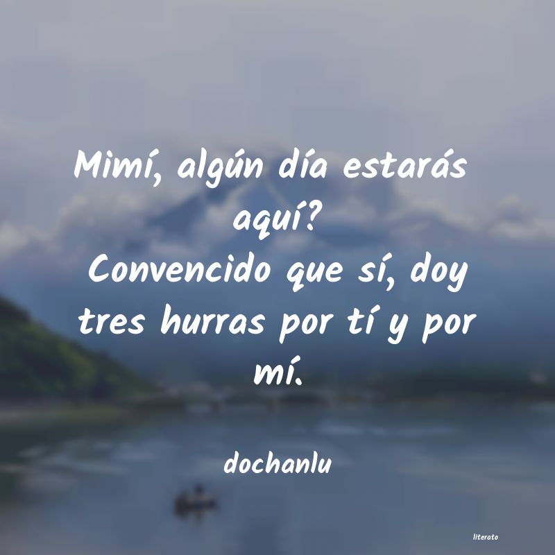 Frases de dochanlu