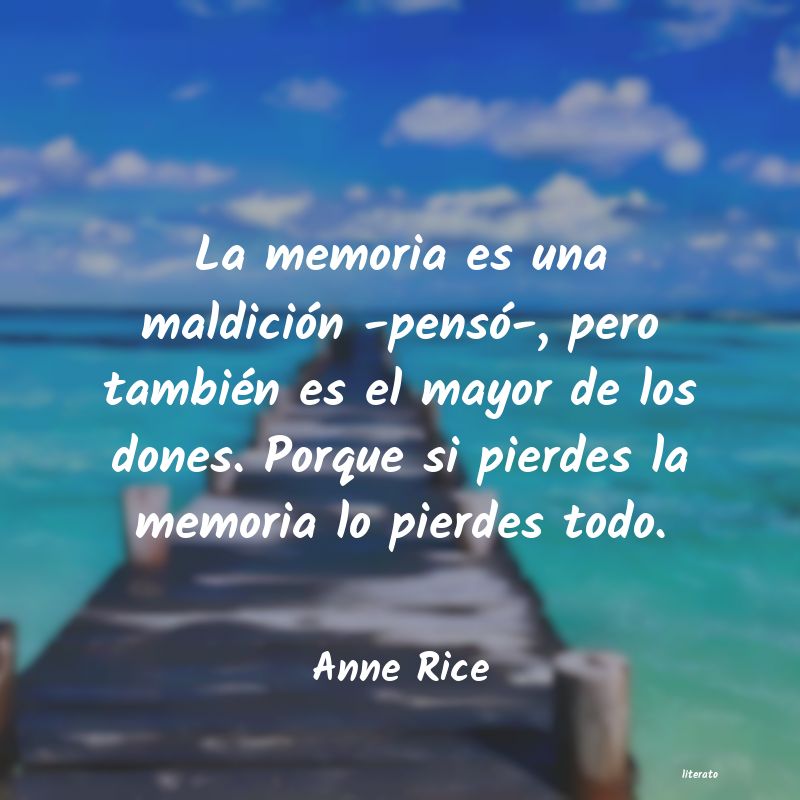 Frases de Anne Rice