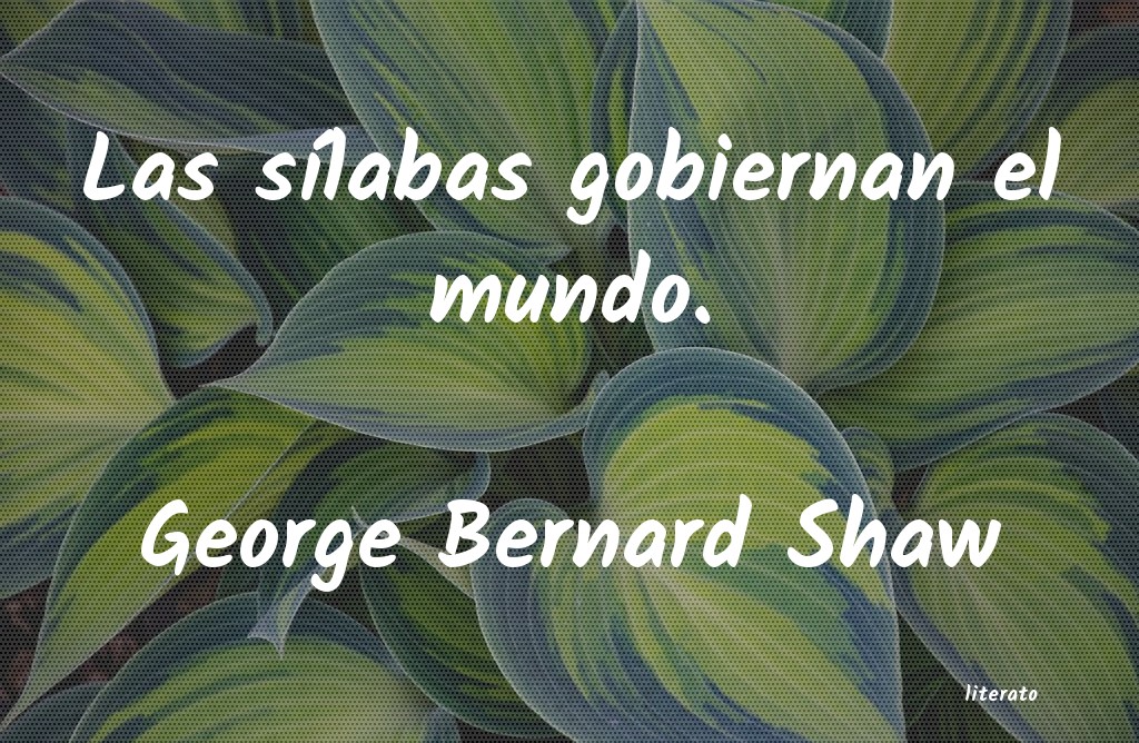 frases de George Bernard Shaw