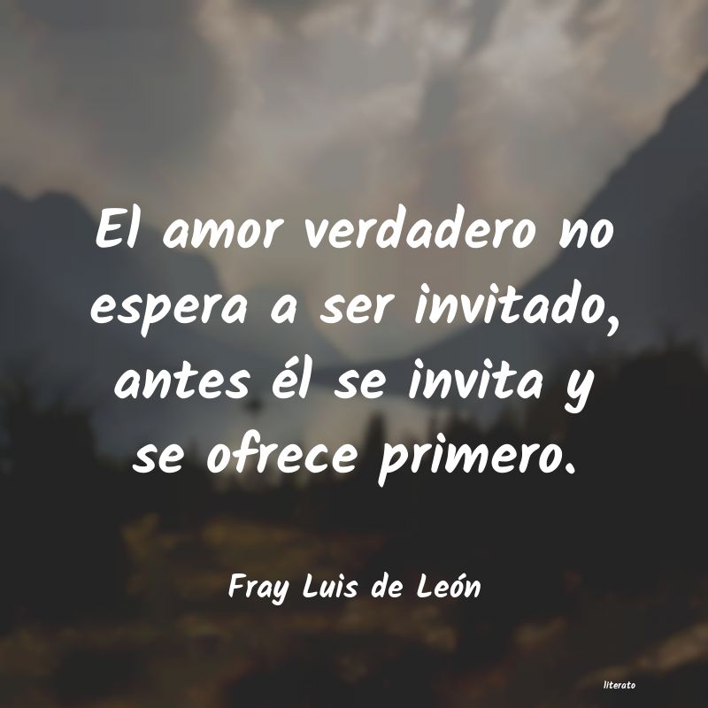 frases de Fray Luis de León