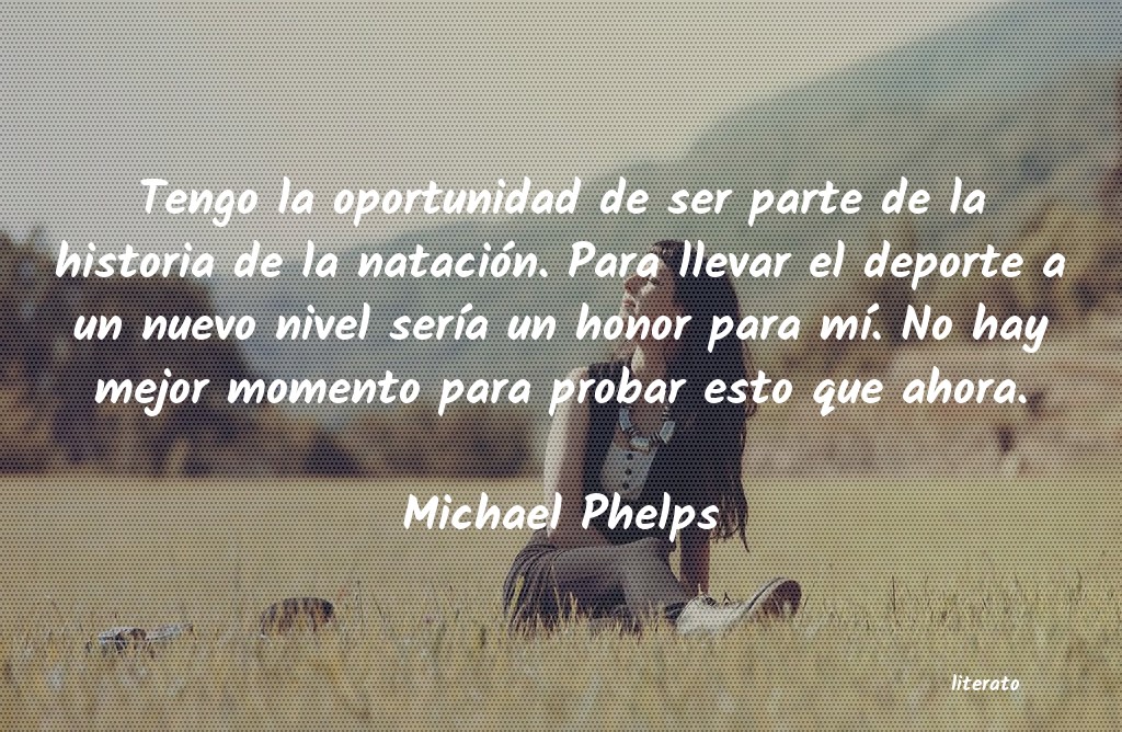 Frases de Michael Phelps