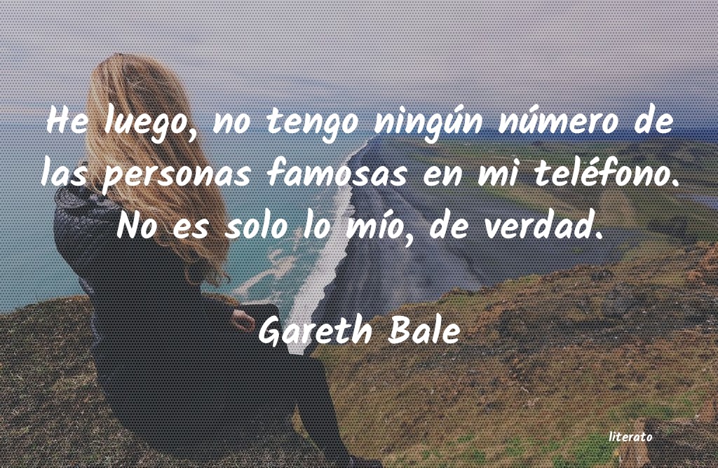 Frases de Gareth Bale