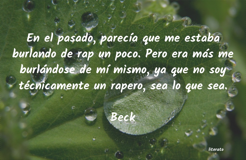 frases de Beck